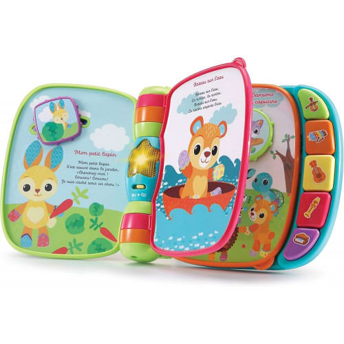 Super Livre Enchanté des Baby Loulous – Vtech (bleu)